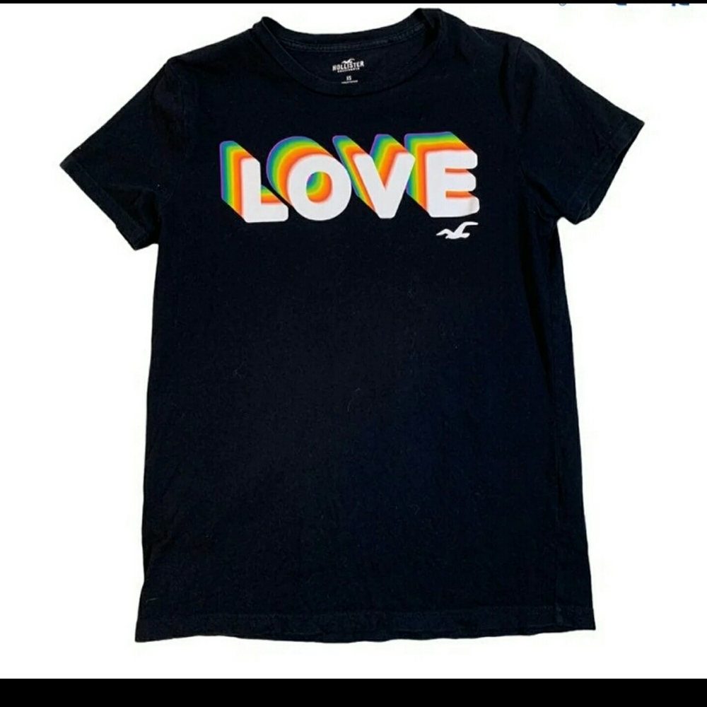 Hollister women's XS love T-shirt